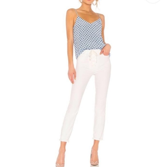 MOTHER The Lace Up High Waisted Dazzler Ankle Chew Jeans Size 24 - Picture 2 of 13